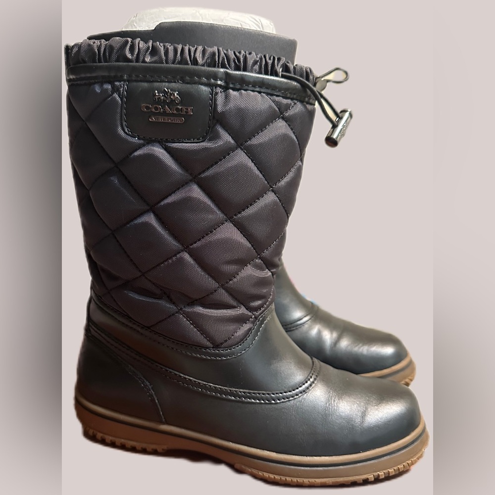Coach boots. size 6.